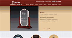 Desktop Screenshot of edmondtrophy.com